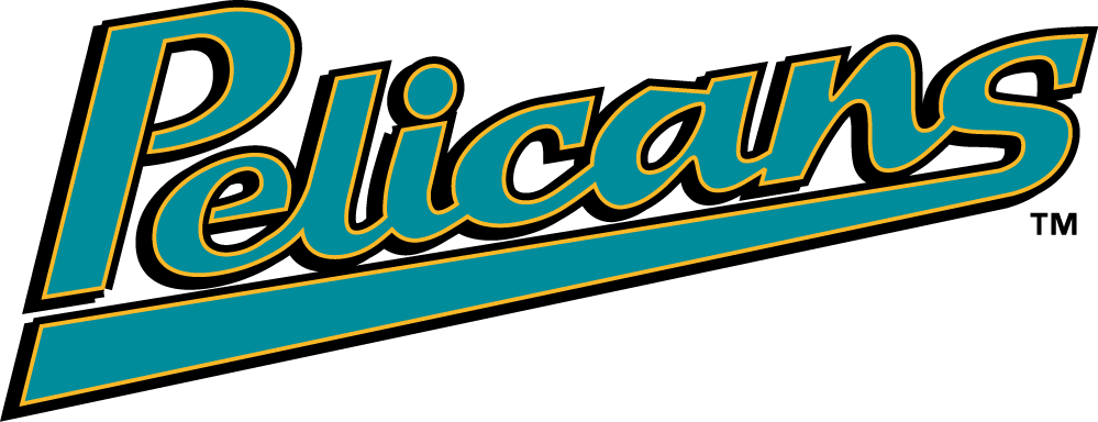 Myrtle Beach Pelicans 1999-2006 Jersey Logo iron on paper